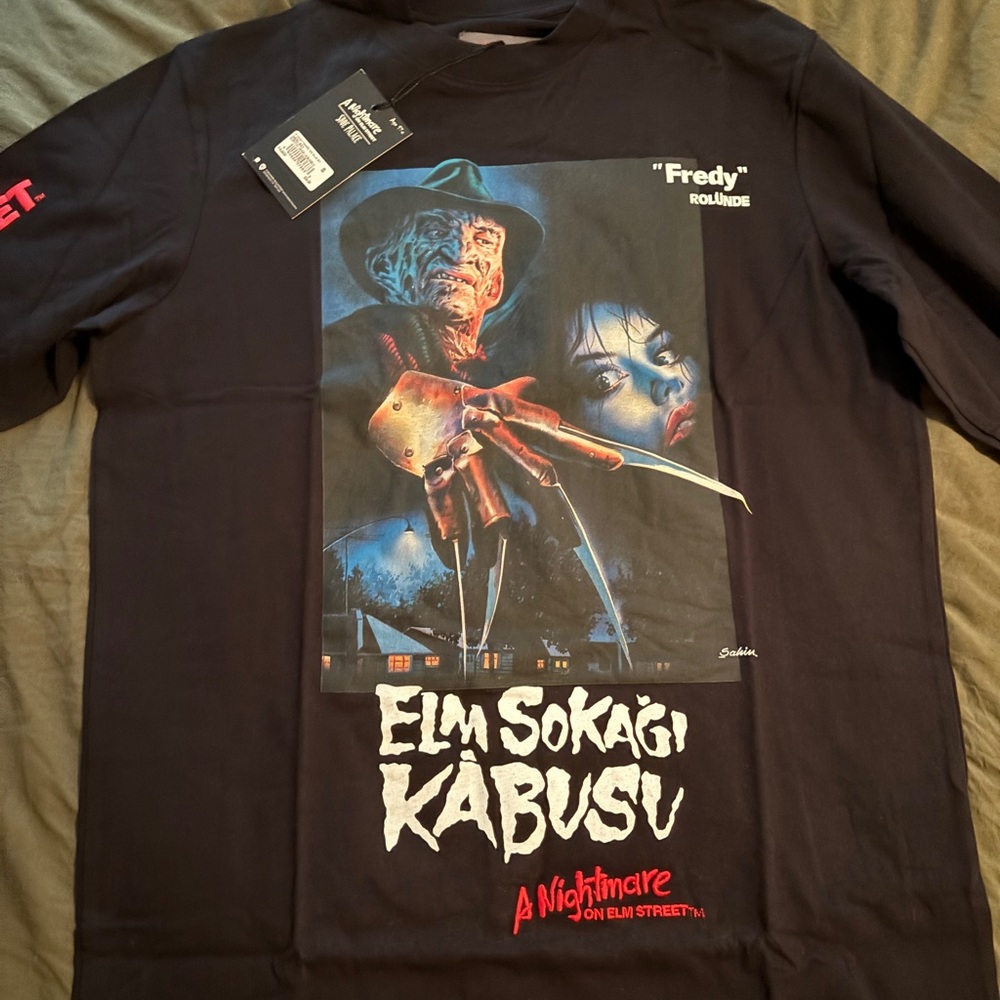 Nightmare on Elm St Long Sleeve Graphic Tee